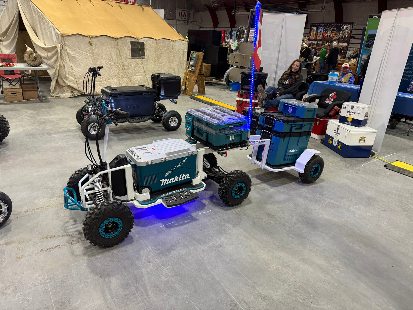 BKT FAB Makita 20v Cooler Cart