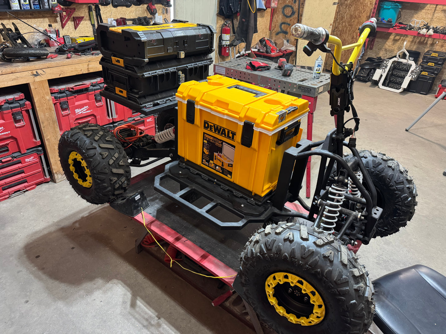 BKT FAB "DEWALT 20v Max" COOLER CART