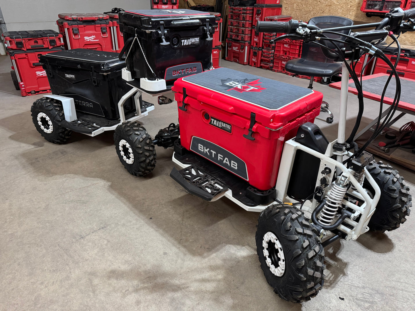 BKT FAB Branded Cooler Cart