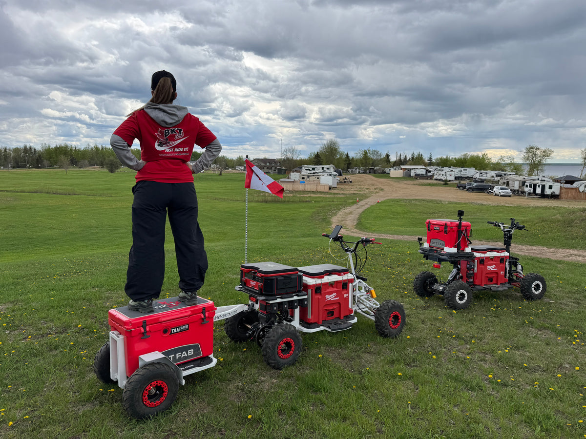 BKT FAB "MILWAUKEE M18 FUEL" COOLER CART