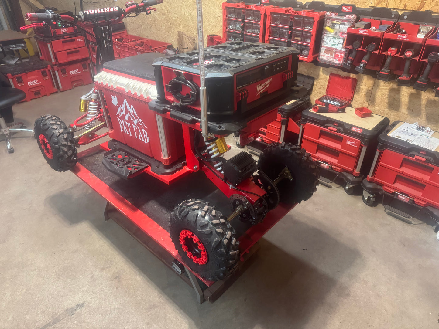 5000w 72v LT Cooler cart