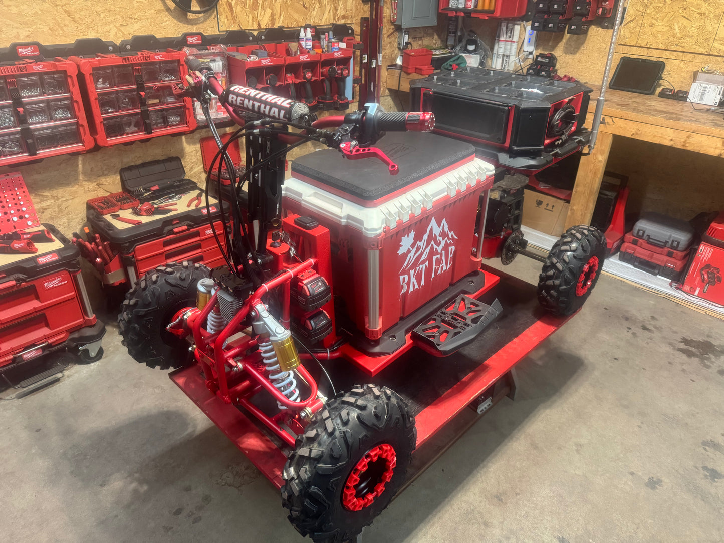 5000w 72v LT Cooler cart