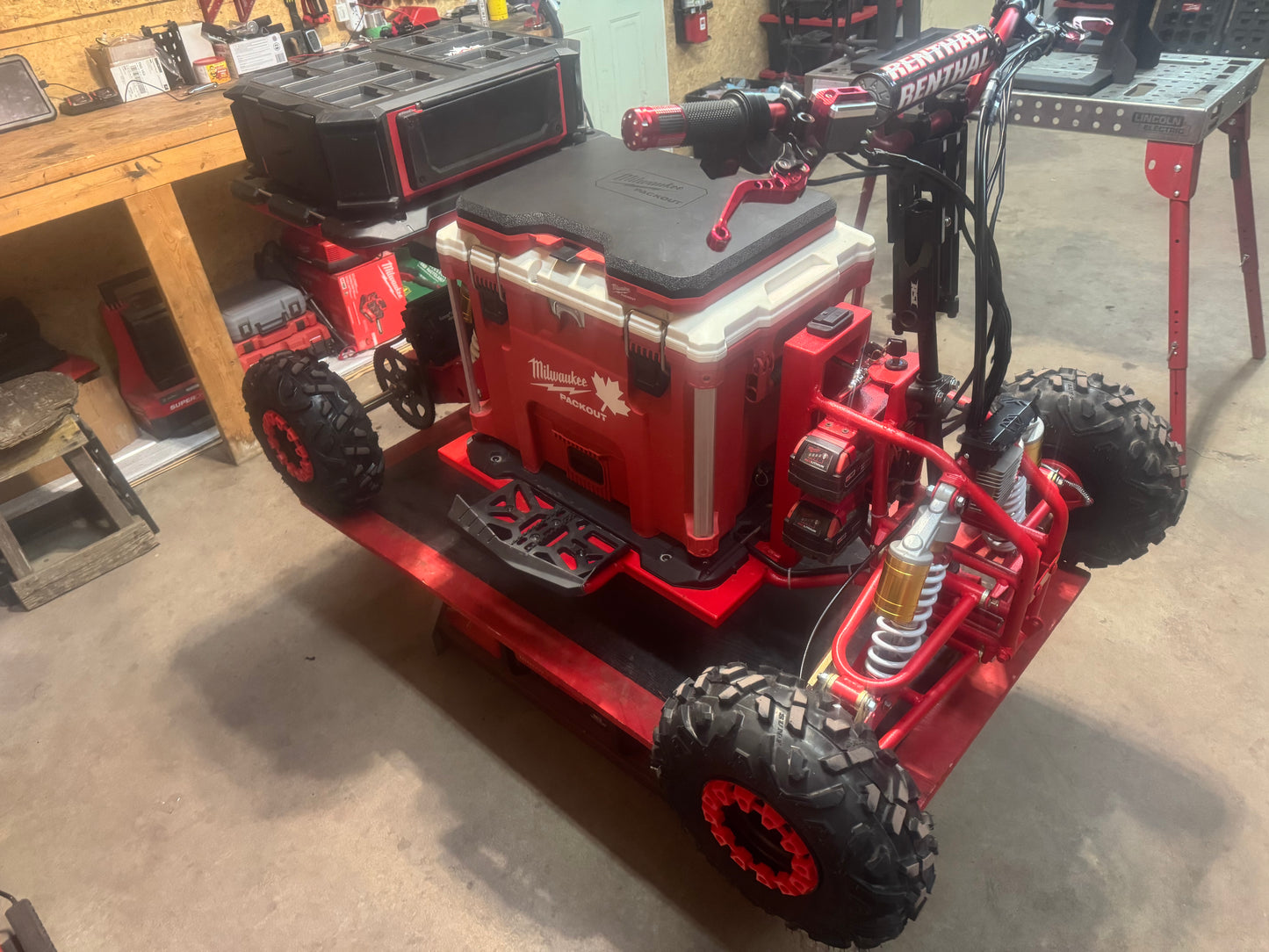 5000w 72v LT Cooler cart