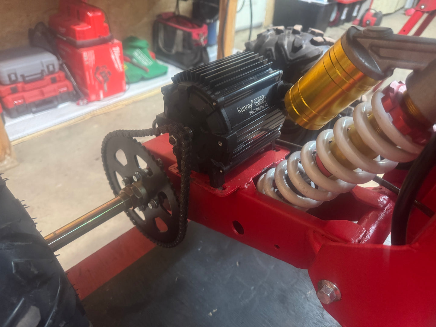 5000w 72v LT Cooler cart