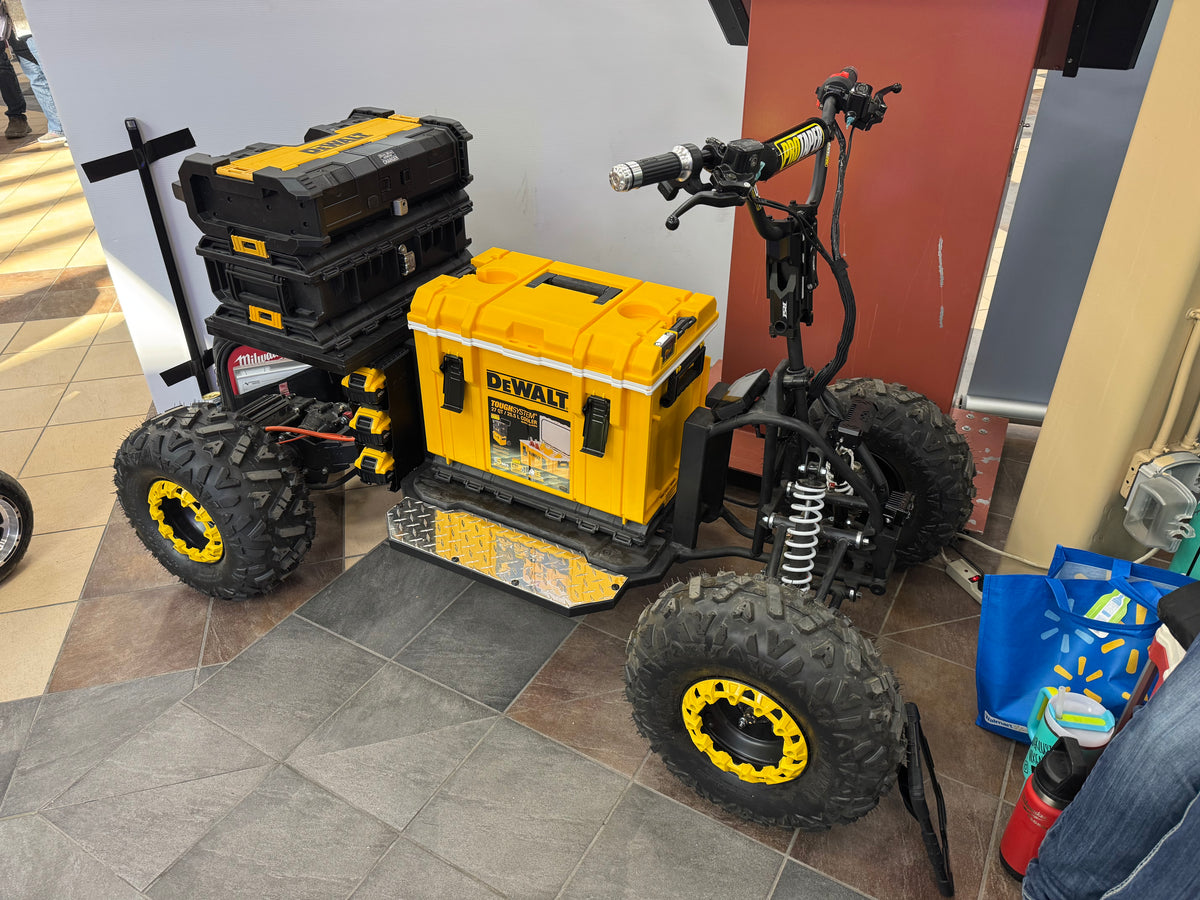 BKT FAB "DEWALT 20v/60v Flex volt" COOLER CART