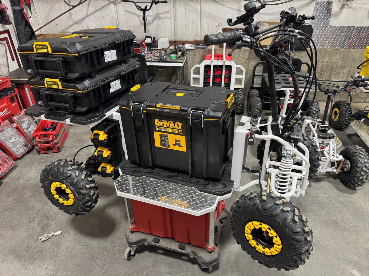 BKT FAB "DEWALT 20v/60v Flex volt" COOLER CART