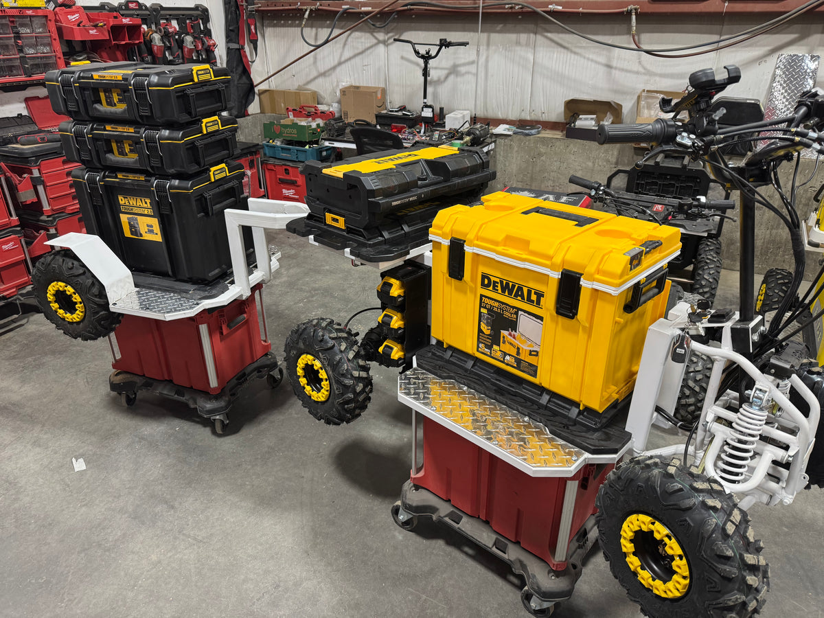 BKT FAB "DEWALT 20v/60v Flex volt" COOLER CART